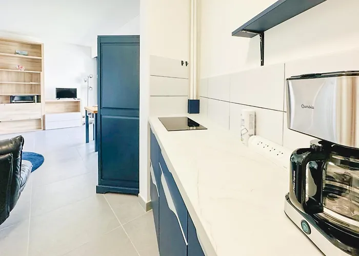 A La Chaume Avec Superbe Vue Sur Le Bassin Dombret 2 Pers Apartment *