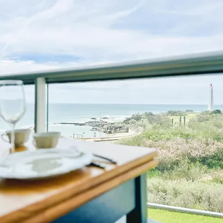 A La Chaume Avec Superbe Vue Sur Le Bassin Dombret 2 Pers Lägenhet